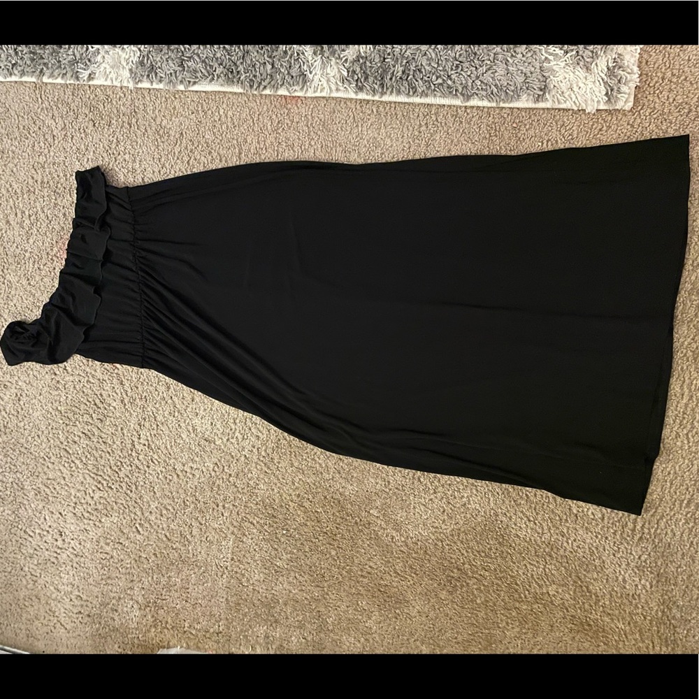 Ladies Ruffle top Maxi dress